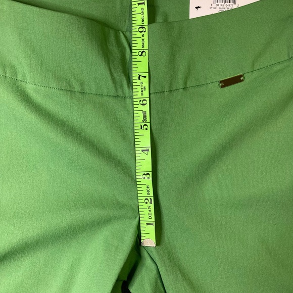 INC SZ 2P NWT Lime Green Tummy Control Regular Mid Rise Pants - Picture 6 of 8